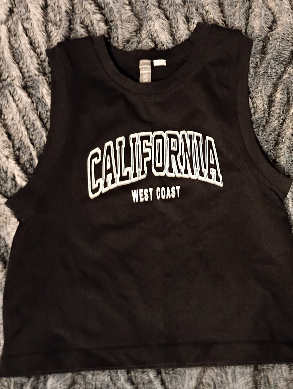 California West Coast Cropped Tank